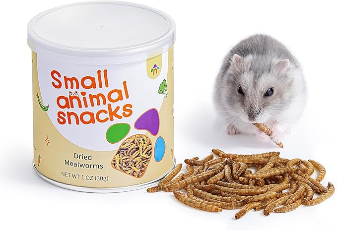 Niteangel Small Animal Snack &amp; Treats - Small Critter Natural Treat for Dwarf Syrian Hamsters Gerbils Mice Sugar Glider Hedgehogs Chickens Birds
