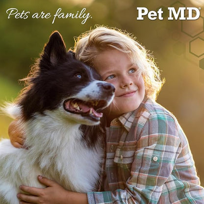 Pet MD All-in-One Derm Care - Hypochlorous Acid Spray for Dogs &amp; All Pets - Skin Soother for Dogs &amp; Wound Spray for Dogs - Cat Wound Care, Dog Hot Spot Remedy, &amp; Dog Itch Relief - 4oz