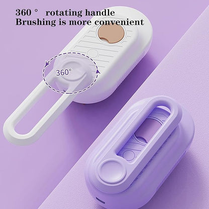 Pet Grooming Brushm,Cat Brush,3 In1 Spray Cat BrushSelf-Cleaning Wet Dog Comb with USB Rechargeable &amp; Water Tank,Suitable for Dogs,Cats to Reduces Flying Hair,Remove Tangled &amp; Loose Hair (Purple)