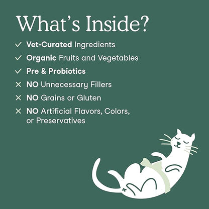 Fera Pets Whole Food Multivitamin Cat &amp; Dog Food Topper with Probiotics, Antioxidants, &amp; Essential Dog Vitamins &amp; Minerals - Nutrients from Fruits, Vegetables, &amp; Organ Meats - 3.7 oz