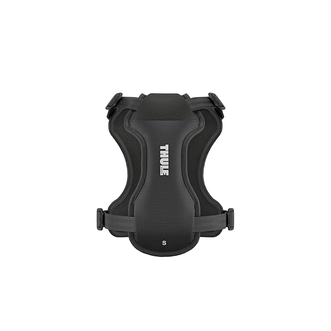 Thule Cappy Dog Harness S - Crash-Tested for Safety - Seatbelt passthrough - Adjustable &amp; Easy to Clean - Padded Breathable mesh Panels - Leash Loop - Step-in Design