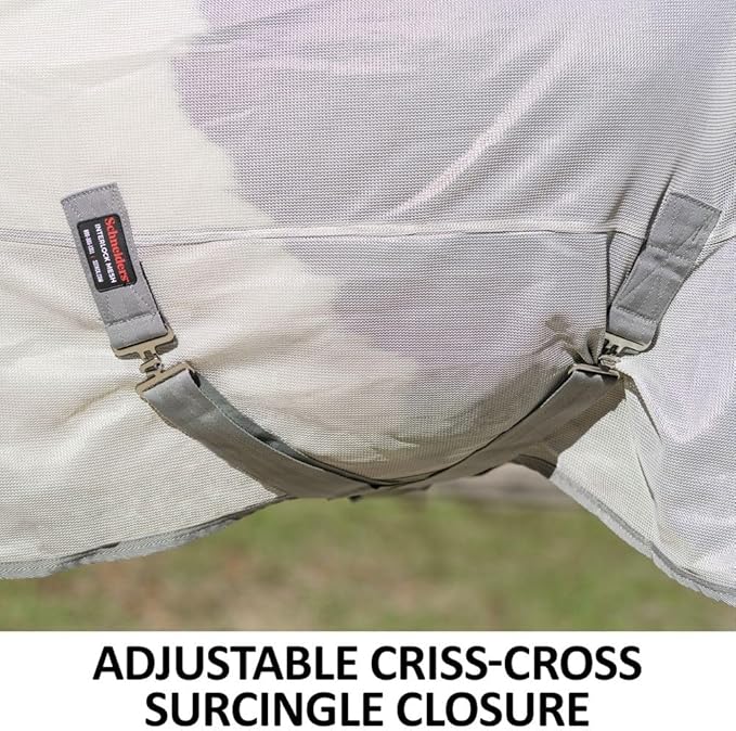 Schneiders Soft Interlock Mesh II Horse Fly Sheets | Superior UV &amp; Insect Protection | Versatile Euro Fit Option | Reflective Safety Design