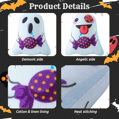 Dorakitten Catnip Toys Interactive Cat 5PCS Cats Chew Plush Ghost Toys &amp; Pet Stuffed Nip Pillow &amp; Kitten Best Kicker Toy Cute and Soft Teething Supplies for Moving Kitty Indoor