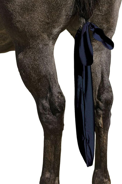 UltraFlex Lycra Tail Bag for Horses | Package of 3 | 24" Long | UV Protection | Smooth Stretch Fit | Keeps Tails Clean &amp; Braided