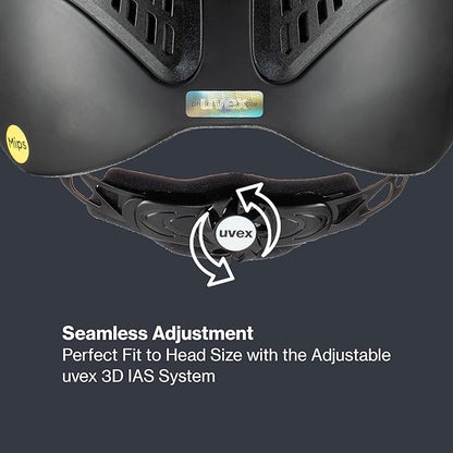 uvex exxential III MIPS - Lightweight Unisex Riding Helmet - Individual Size Adjustment