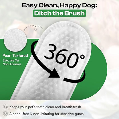 Puppy Essentials Kit Contains Dog Wipes for Paws and Butt, Nourishing Paw Balm, Teeth Cleaning Wipes &amp; Poop Bags Set | Dog Camping Essentials and Travel Accessories