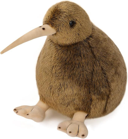 Kiwi Bird Plush Toy, Stuffed Animal Furry Kiwi Plushie Doll, Soft Fluffy Like Real Bird Hugging Toy - Present for Every Age &amp; Occasion