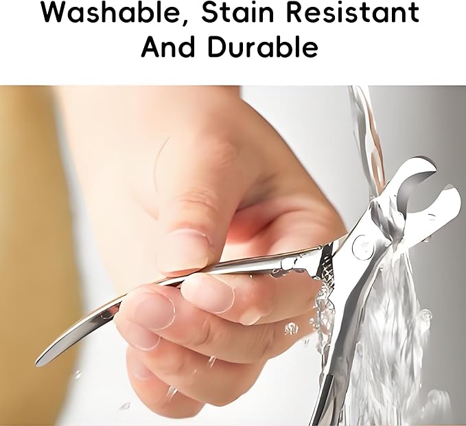 Dog Nail Clippers &amp; Cat Nail Trimmers - Sharp Stainless Steel Professional Pet Nail Clippers for All Dogs, Thick Nails &amp; Indoor Cats - Ergonomic Non-Slip Handle for Safe, Comfortable Grooming
