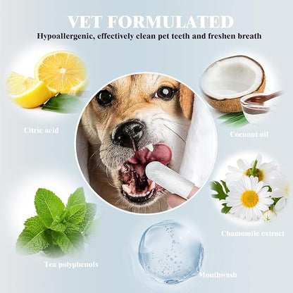 Cat Steam Brush, Pet Steam Brush for Cat &amp; Dog, Mist Spray Comb, Spritz Defur Tool, Water Grooming Kit, Dog Hair Removal Steam Cleaner with Release Button Contains 1*Shampoo, Dental Wipes