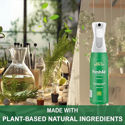 House of Zest FreshAir Home&amp;Pets – Eliminate household odors,from trash,laundry,bathroom/diaper stink,and pet funk.Chemical Free,made with plant-based ingredients, with light citrus scent.2pk 32fl oz