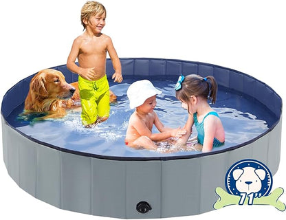 Foldable Dog Bath Swimming Pool 71&