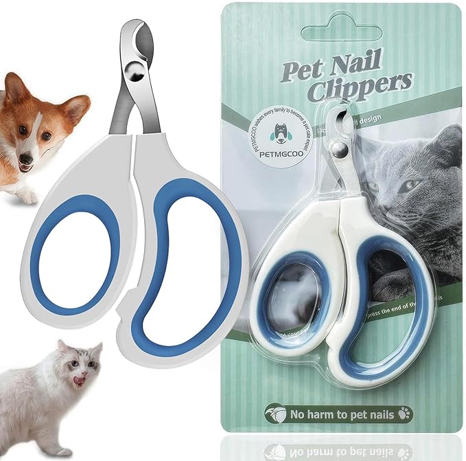 Cats &amp; Dogs Pets Nail Clippers &amp; Trimmers Rabbit Nail Clippers cat Nail Clippers for Indoor Cats cat Claw Clippers with Safety Guard Professional Grooming Tool for Cat Kitten