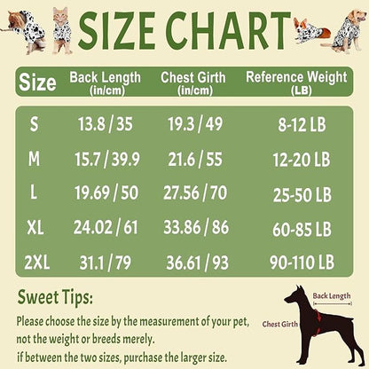 Halloween Dalmatian Dog Costume, Cute Animal Dalmatians Print Winter Clothes Sweaters for Halloween Cosplay Autumn Pets&