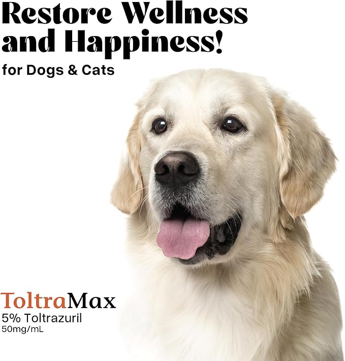 Toltrazuril 5.0% for Horses, Dogs, Cats, 1/2 Gallon, for Non-Food Chain Animals