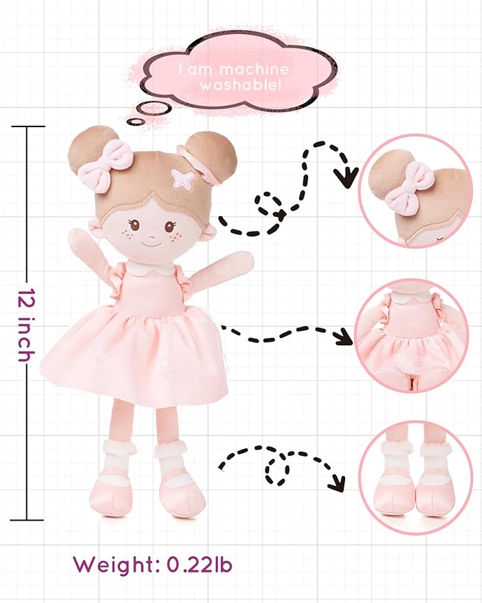 Soft Baby Doll Toys (12&