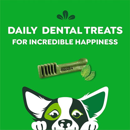 Greenies Petite Dental Dog Treats, Fresh Flavor, 12 oz. Pack (20 Treats)