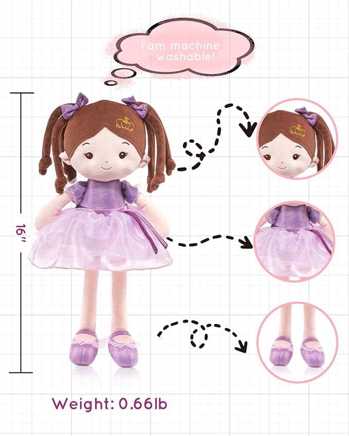 Soft Baby Doll Toys (16&