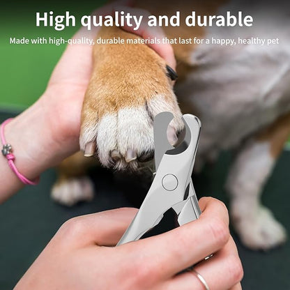 Dog Nail Clippers &amp; Trimmers with Safety Guard - Heavy Duty Pet Nail Clippers for Large, Medium, Small Dogs &amp; Cats