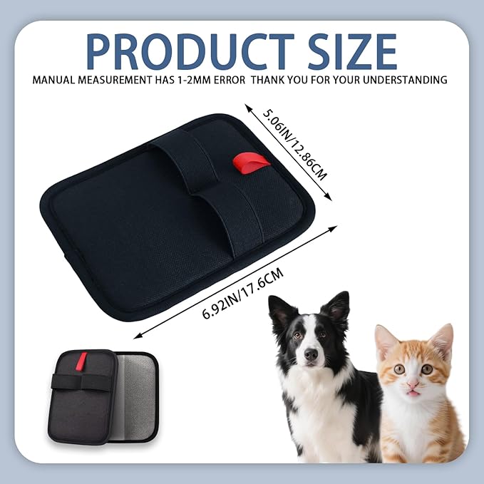 Pet Hair Remover,2 PCS Pet Hair Removal Glove,Electrostatic Gloves for Cats&amp;Dogs,New Upgrade Efficient Grooming Gloves for Pet Hair,Reusable Animal Fur Removal Tool for Couch,Furniture,Carpet,Curtain
