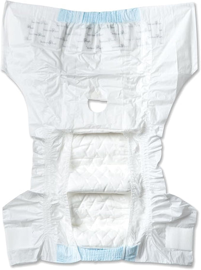 Paw Inspired Disposable Dog Diapers | Female Dog Diapers Ultra Protection | Diapers for Dogs in Heat, Excitable Urination, or Incontinence (12 Count, Small)
