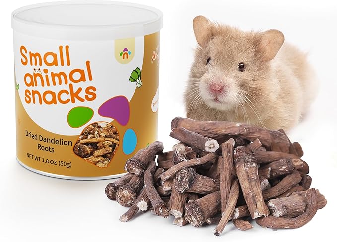 Niteangel Hamster Snack &amp; Treats Toy - Small Animal Natural Treat for Dwarf Syrian Robo Hamsters Gerbils Mice Lemmings Degus or Other Small-Sized Pets