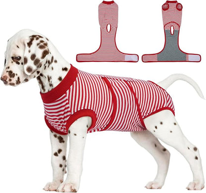 FUAMEY Dog Recovery Suit Male,Dogs Surgery Neuter Suits Puppy Spay Shirts for Female Protect Dog&