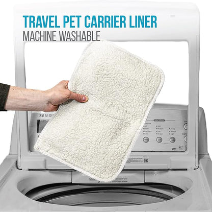 Sherpa Original Deluxe Travel Pet Carrier, Airline Approved &amp; Guaranteed On Board - Black, Small