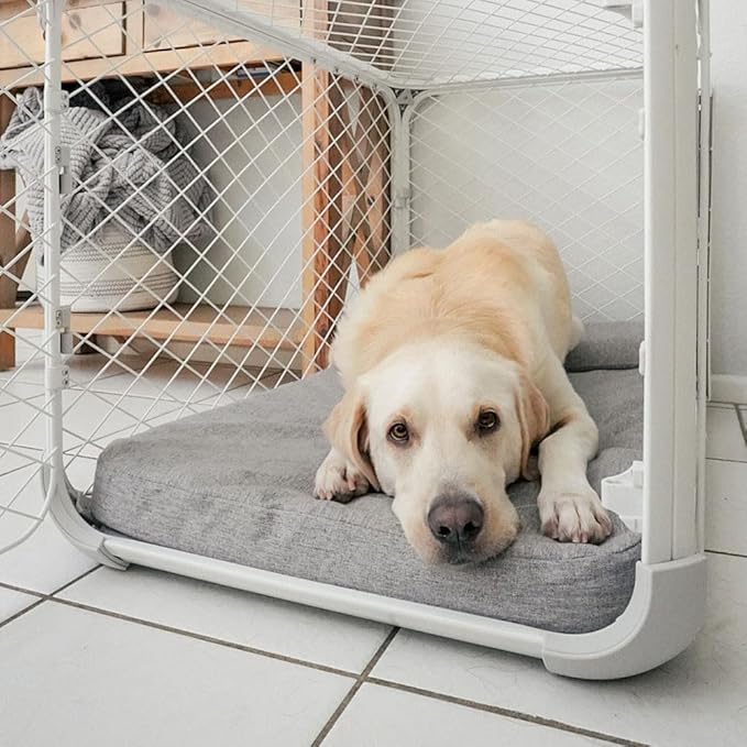 Diggs Bolstr Orthopedic Dog Bed with Headrest - Dog Crate Bed for Evolv Crate &amp; Other Standard Pet Kennels - Durable &amp; Comfortable - (Intermediate)