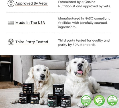 Joint &amp; Recovery | 2-in-1 Joint &amp; Muscle Chews. Help Reduce Pain &amp; Increase Daily Activity. Helps with Arthritis and Pain Prevention. Tasty Trout Flavor.