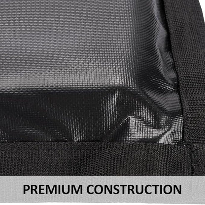 Schneiders Trailer Stall Wall Kick Pad Mat | High-Density Foam | Double PVC Vinyl for Horse Travel Safety | Color Black