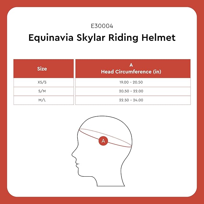 Equinavia Skylar Horse Riding Helmet – Lightweight Equestrian Helmet with Airflow Vents, Adjustable Dial &amp; Removable Liner, ASTM F1163-23/SEI Certified