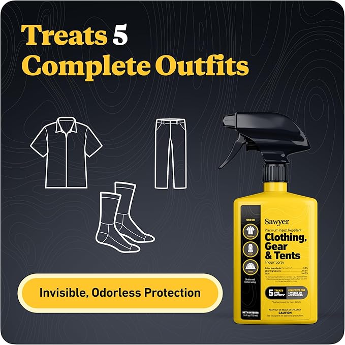 Sawyer Products Premium Permethrin Insect Repellent for Clothing, Gear &amp; Tents