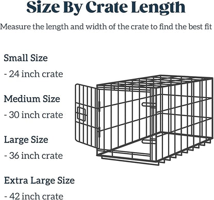 Orthopedic Dog Bed House - Dog House Indoor with Egg-Crate Foam - Tent Bed with Waterproof Lining &amp; Nonskid Bottom, Ideal for Medium Breeds &amp; Fits 30-Inch Crate - 29"x18", Charcoal