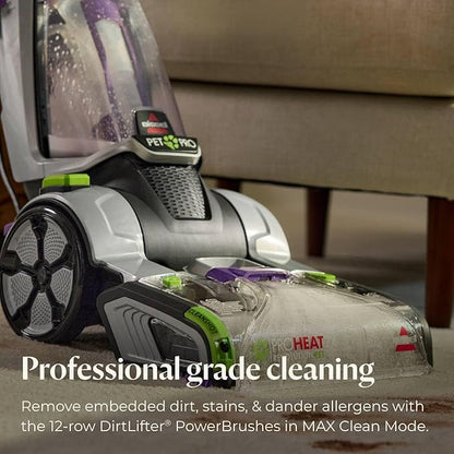 BISSELL ProHeat 2X Revolution Pet Pro Plus, 3588F, Upright Deep Cleaner, 30-minute Dry Time, Dual Dirt Lifter Powerbrush, Hose &amp; Tool Attachment, Pet Upholstery Tool and Tough Stain Tool Included