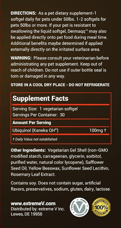 Dermaqq Dog &amp; Cat Hot Spots, Hair Loss, Dermatitis Support