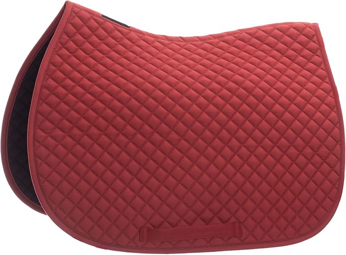 Equinavia Harstad All Purpose Saddle Pad | Classic &amp; Durable | Moisture-Wicking Tricot Backing