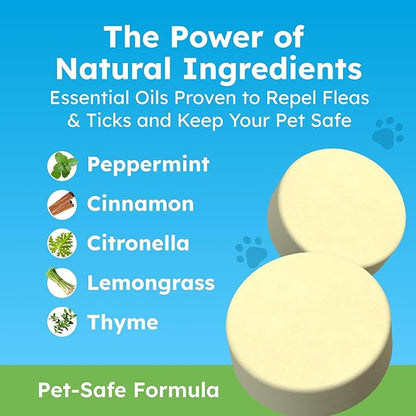BugMD Paw Guardian Refill, Plant-Powered Flea &amp; Tick Protection Tablets, 3 Count, 30-Day Protection, Natural Essential Oil Formula