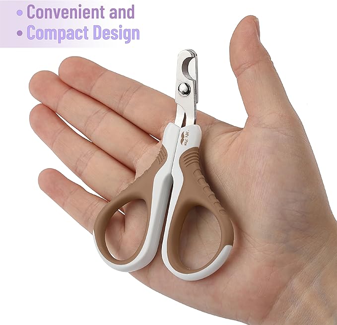 Mr. Pen Cat Nail Trimmer - Brown, Claw Clippers for Cats &amp; Kittens, Also Suitable for Small Dogs