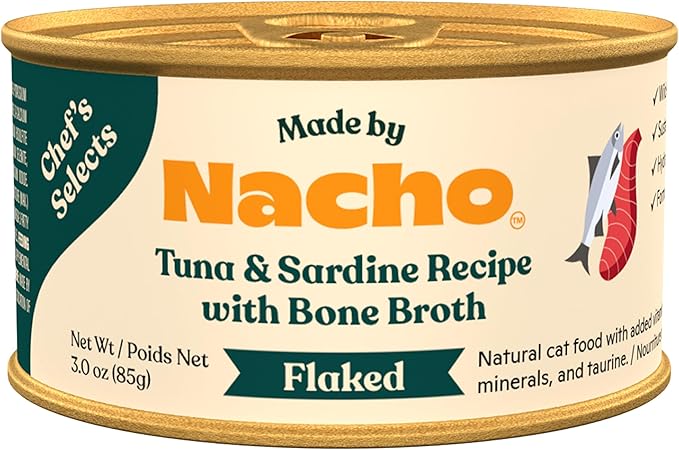 Made by Nacho Flaked Filets Recipe in Bone Broth, Grain-Free Chef&