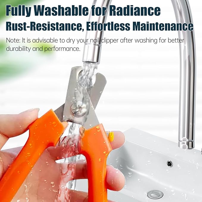 Dog Nail Clippers 767C – Heavy Duty Nail Trimmers for Large &amp; Small Breeds, Easy-to-Use Pet Clippers for Thick Nails, Dog Toenail Clippers for Large Dogs