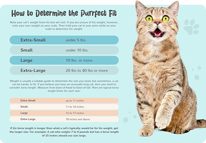 Cozy Comfort Carrier - Small Green Cat Carrier, Cat Holder for Cutting Nails, &amp; Cat Carrier Pouch for Vet Visits, Medication Administration, Dental Care, &amp; Travel