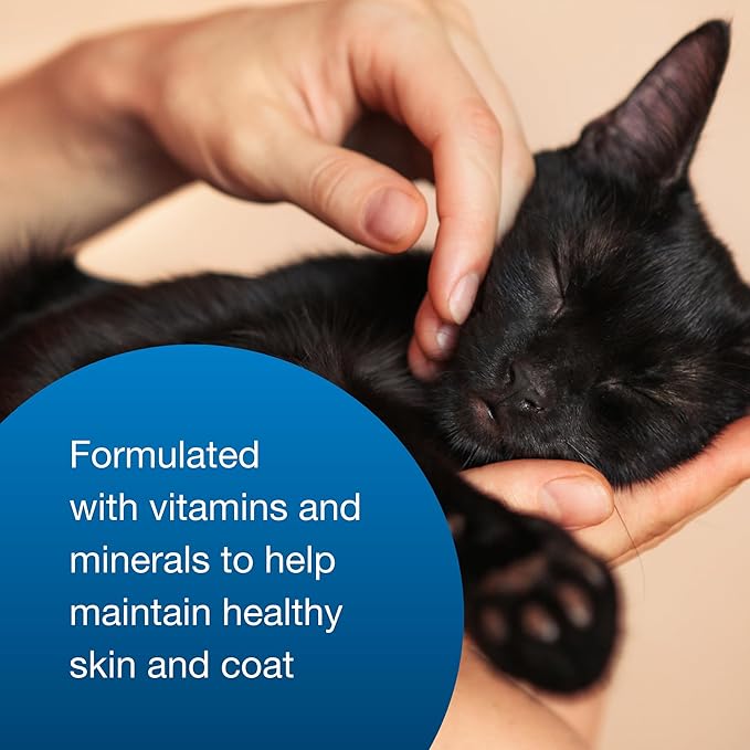 PetAg Vitamin &amp; Mineral Gel Supplement for Cats - 3.5 oz - Provides Basic Daily Vitamins &amp; Minerals for Cats 4 Months and Older - Easy to Digest