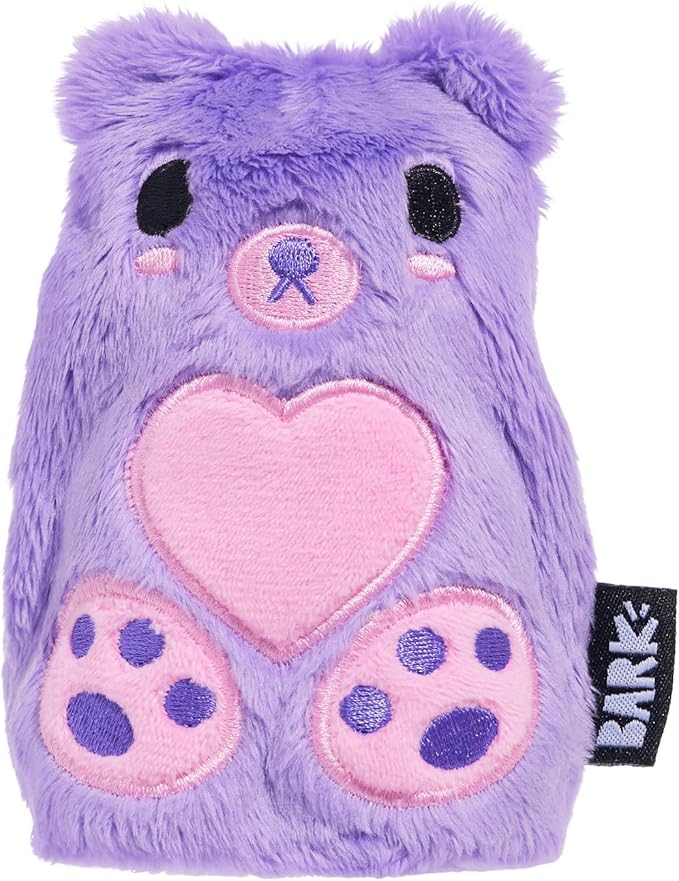 Barkbox Bear Hugger Dog Toy for Aggressive Chewers | 2-in-1 Plush &amp; Rubber Treat-Dispensing Toy for Small Dogs | Puppy Teething Toys &amp; Dog Toys to Keep Them Busy