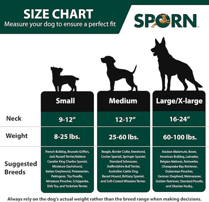 Sporn Extra Small Dog Harness No Pull - Easy &amp; Adjustable for Growing Puppies, Lightweight, Breathable, Durable Nylon, Black Mesh Body, XS Size, Anti-Pull Dog Harness for Puppies &amp; Small-Sized Breeds