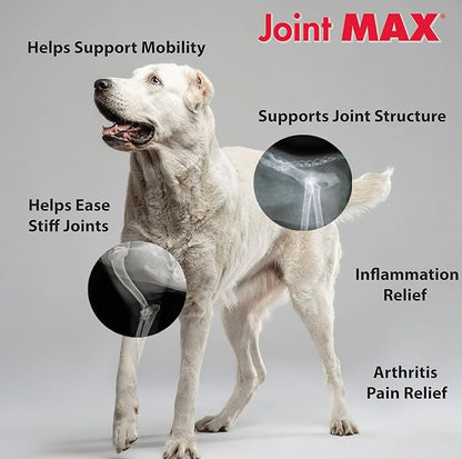 Triple Strength Hypo-Allergenic Soft Chews for Dogs - Hip and Joint Support Supplement with Glucosamine, Chondroitin, &amp; MSM - Made in The USA - 120 Soft Chews