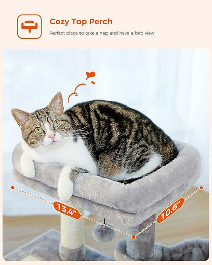 PEQULTI Small Cat Tree, [28.5&
