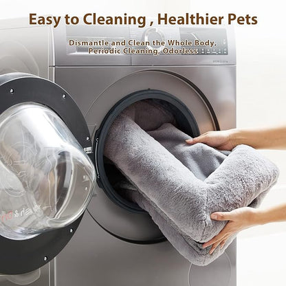 BFPETHOME Dog Beds for Small Dogs, Washable Dog Bed with Sides, Orthopedic Medium Sized Soft Mats with Removable Cover &amp; Waterproof Pet Mat for Pet