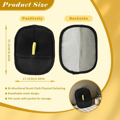 Pet Hair Removal Glove for Cats &amp; Dogs, Reusable Cat Dog Electrostatic Hair Remover, Efficient Grooming Gloves for Pet Hair, Pet Hair Removal Glove for Couch, Furniture, Carpet, Curtain (1 Pcs)