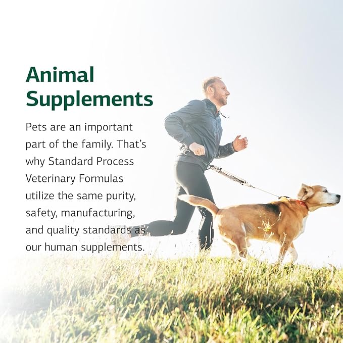 Standard Process Canine Musculoskeletal Support - Bone &amp; Joint Health Formula for Pets - Canine Musculoskeletal Support Supplement - Supplement for Dogs to Aid Joint Comfort &amp; Muscle Health - 120 g