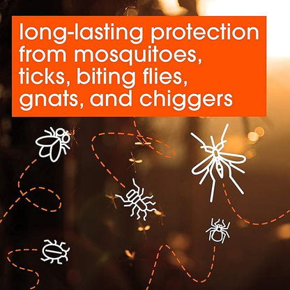 OFF! Deep Woods Insect Repellent Towelettes, Long Lasting Protection from Mosquitoes, Unscented, 12 Count (Pack of 3)